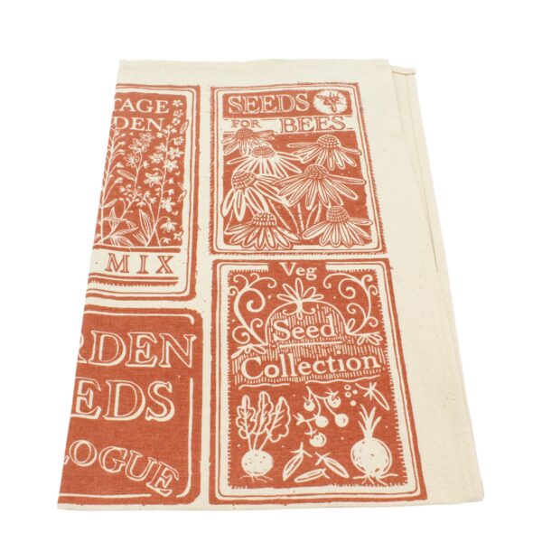 Cotton Tea Towel – Seed Packets